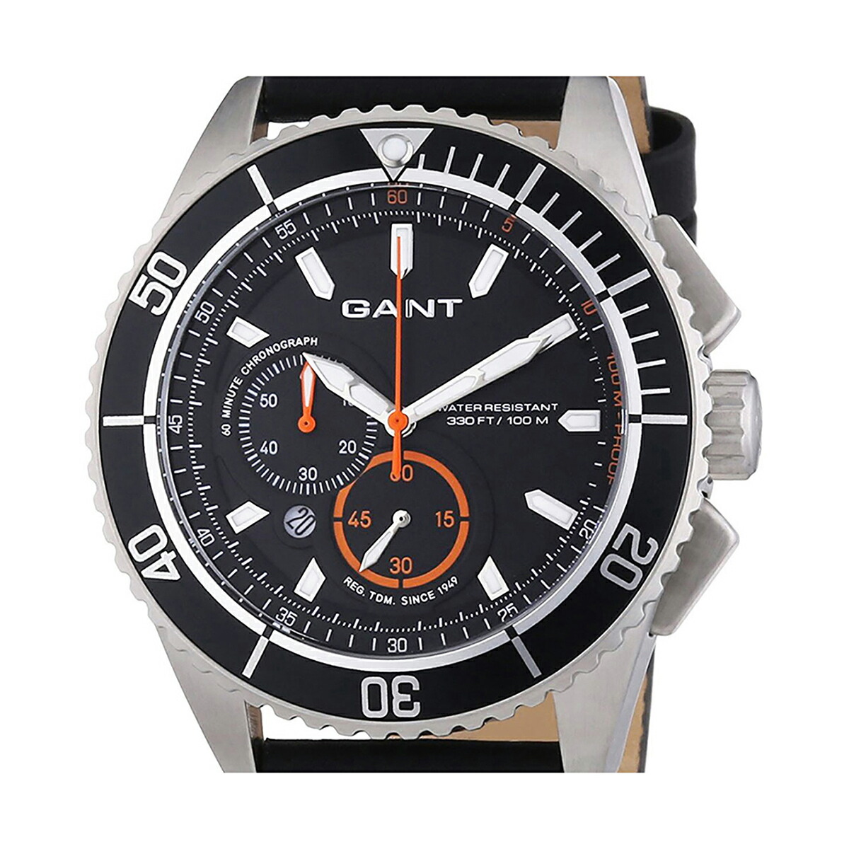 GANT ガント 電池式クォーツ 腕時計　[W70544] 並行輸入品 ブラック（黒）