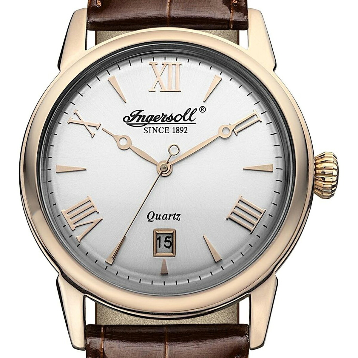【残り1点】Ingersoll インガソール/インガーソル 電池式クォーツ 腕時計　[INQ001WHRS] 並行輸入品 デイト
