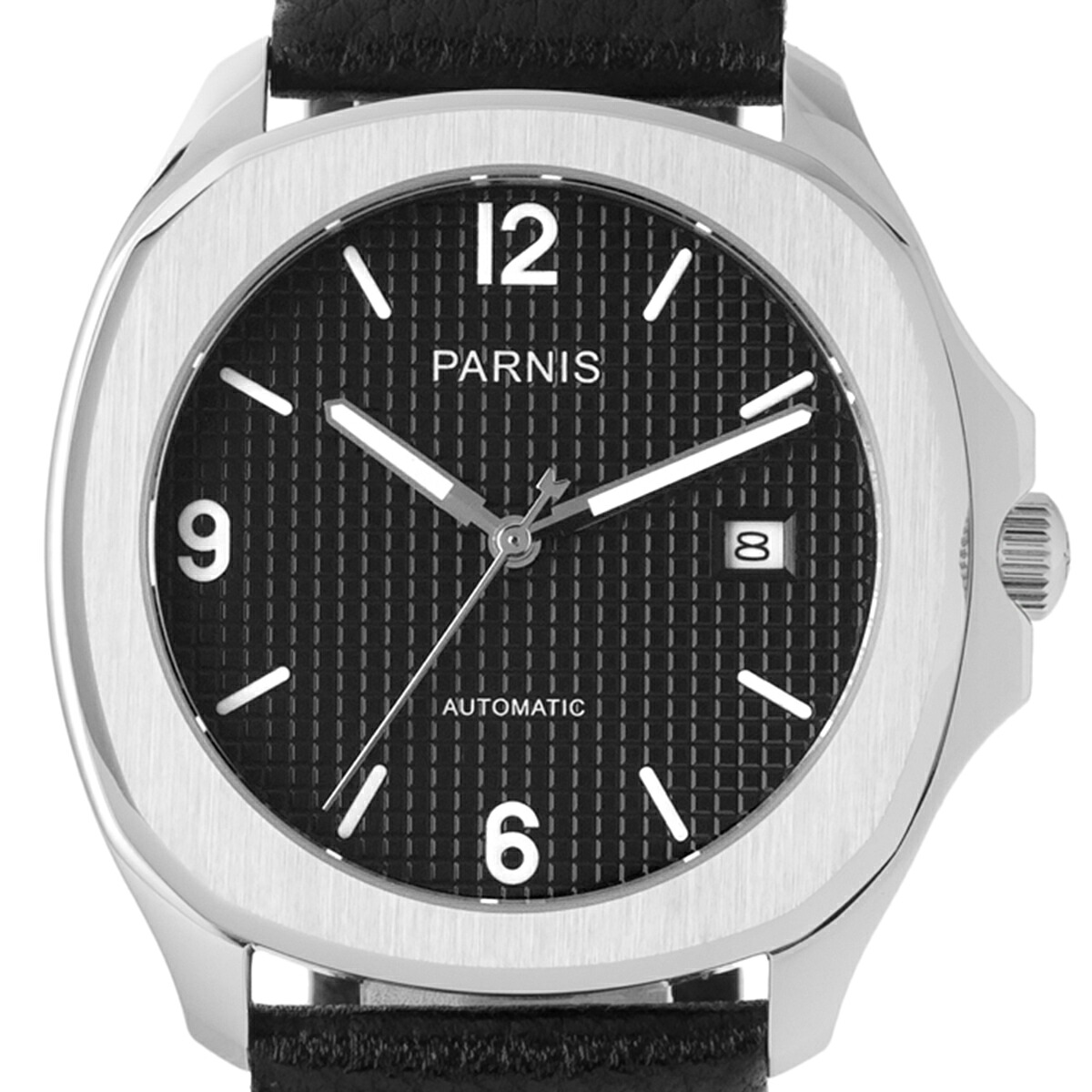 PARNIS パーニス 自動巻き（手巻き機能あり） 腕時計　[P6022-LB-A] 並行輸入品 カレンダー｜8号店