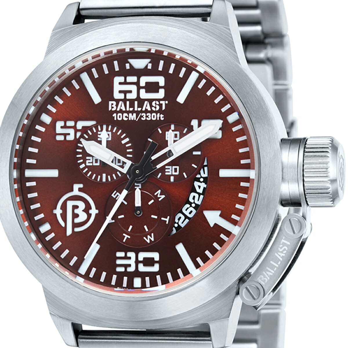 BALLAST　バラスト クォーツ 腕時計 メンズ ミリタリー イギリス　SWISS MADE [BL-3101-BB] 並行輸入品 純正ケース　メーカー保証24ヶ月｜8号店