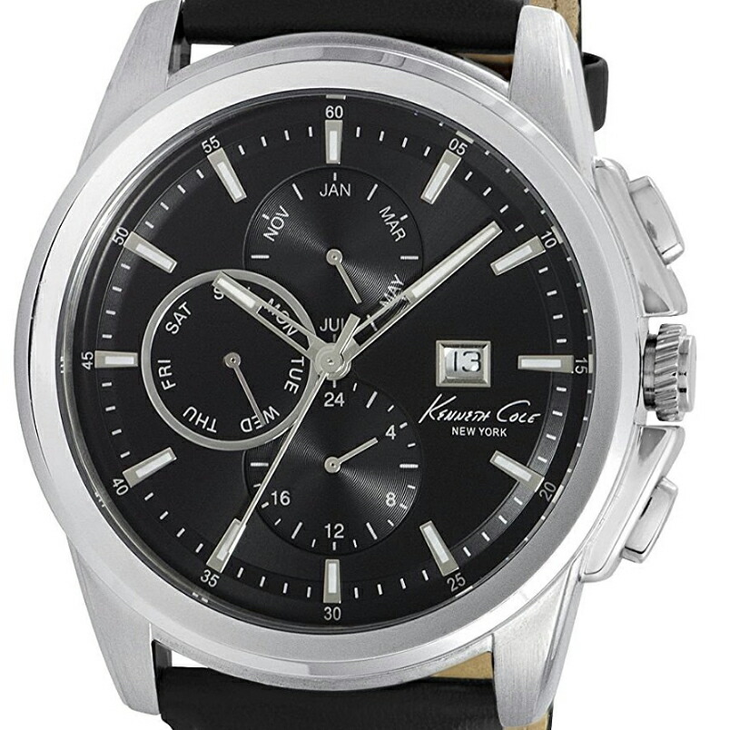Kenneth Cole ケネスコール クォーツ 腕時計 ニューヨーク ファッション スタイリッシュ [KC10025919 ] 並行輸入品 純正ケース メーカー保証 ブックレット