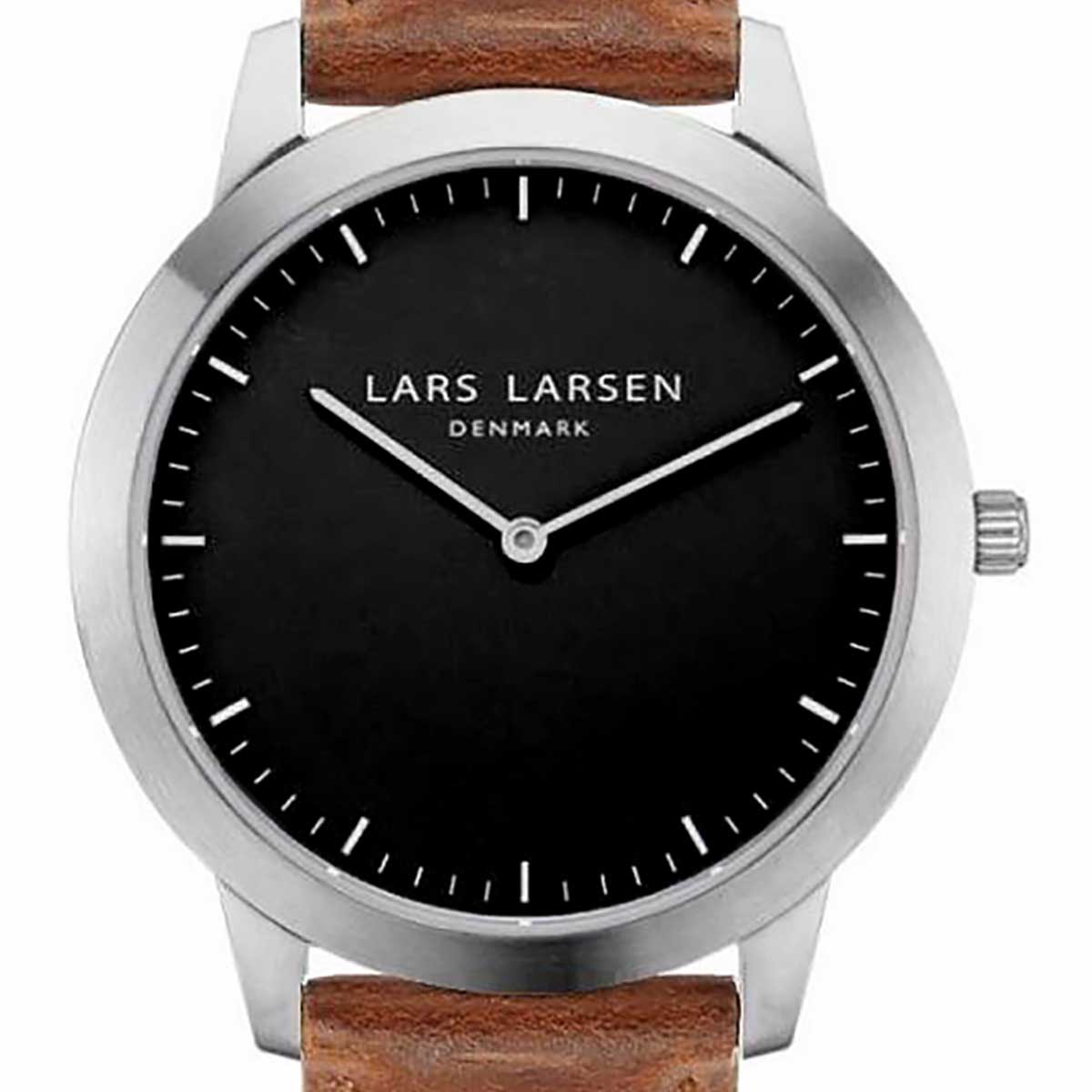 LARS LARSEN ラースラーセン （LLARSEN エルラーセン） 独居室式石英 ウオッチ [135SB-BR] 並行輸入品