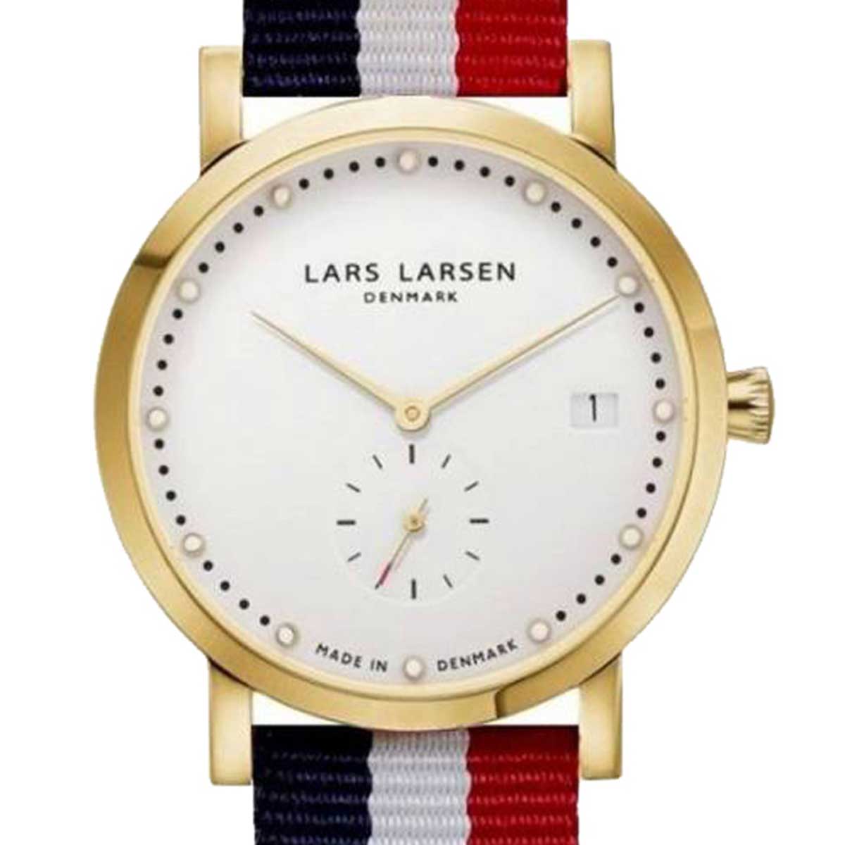 LARS LARSEN ラースラーセン （LLARSEN エルラーセン） 電池式クォーツ 腕時計　[WH137GW-ANG18] 並行輸入品｜8号店