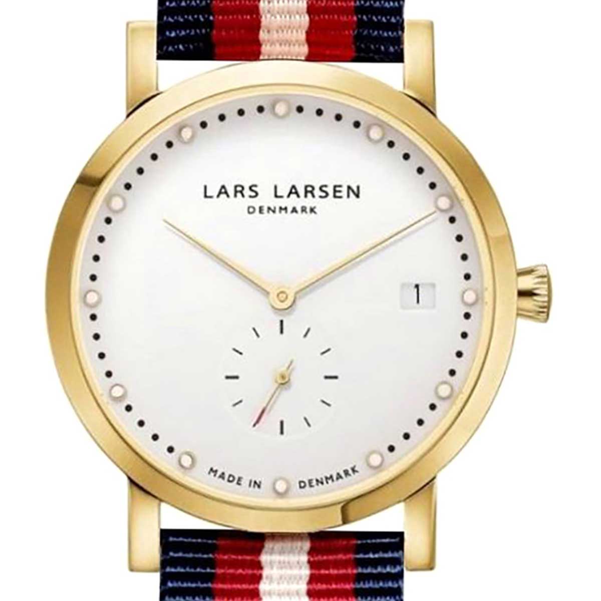 LARS LARSEN ラースラーセン （LLARSEN エルラーセン） 電池式クォーツ 腕時計　[WH137GW-NNG18] 並行輸入品｜8号店
