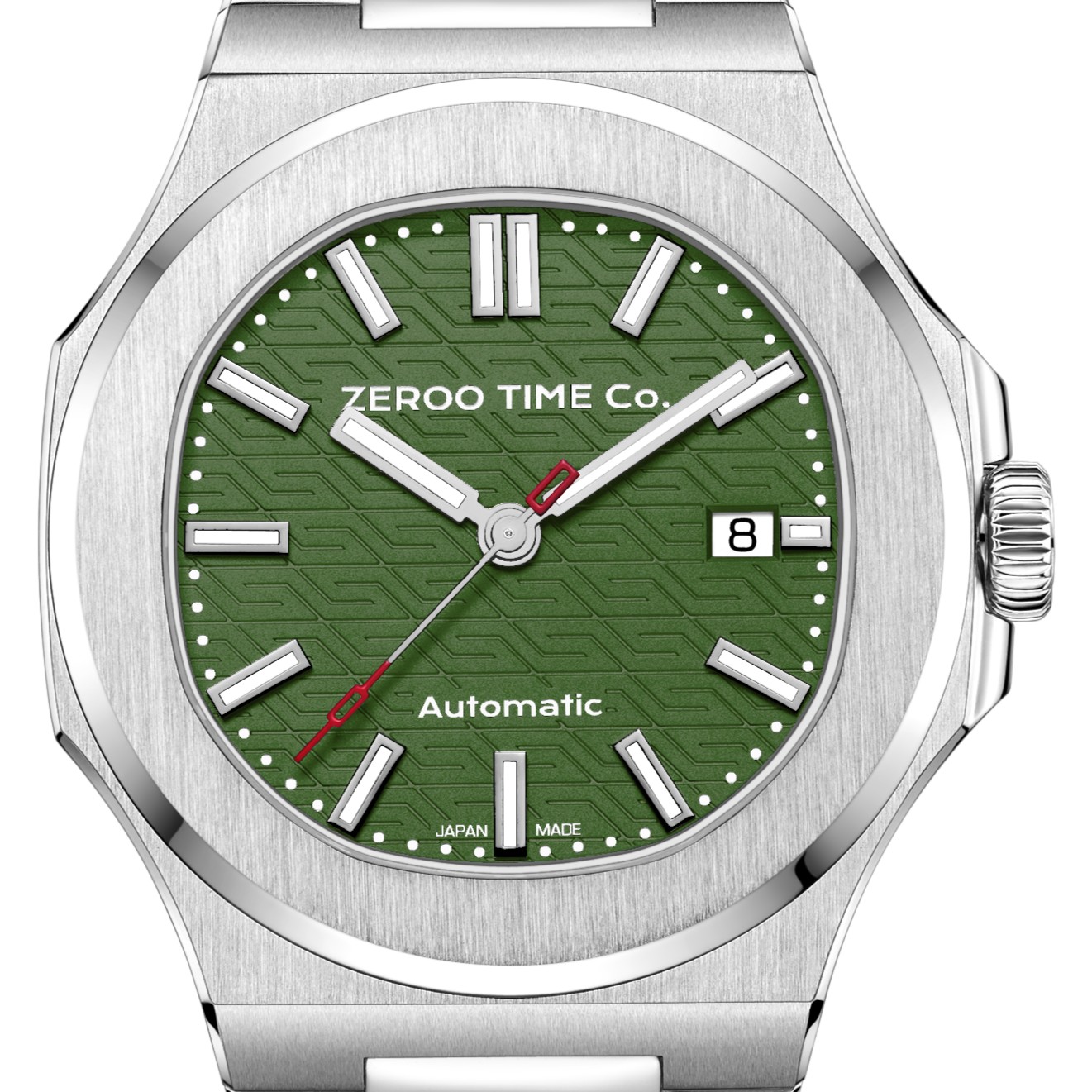 ZEROO 皆無 自動小銃 ウオッチ [ZM003CSGR] スイス連邦Luminova（針/総目録）