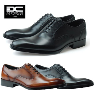 人気ブランド ビジネスシューズ 紳士靴 アントニオドゥカティ Antonio Ducati 1133 本革 ホールカット ワンピース ドレスシューズ かっこいい 彼氏 パーティー 父の日 お誕生日 就職祝い ギフト プレゼント ブランド Dc1133 最安値 Azurpiscines68 Fr