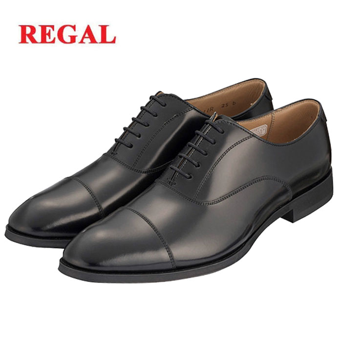 REGAL リーガル 811RAL メンズ ビジネスシューズ 本革 レザー 日本製 ストレートチップ 内羽根 通勤 営業 フォーマル 冠婚葬祭 ブラック 黒|発靴屋 店