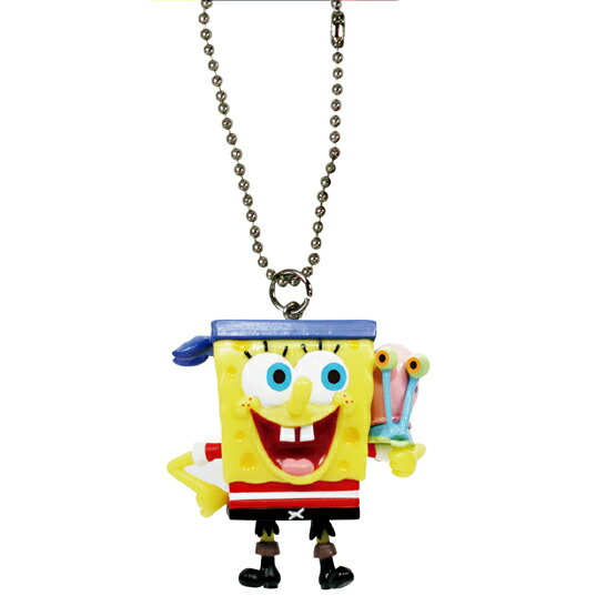 楽天市場 スポンジ ボブ キーホルダー 海賊 Spongebob Squarepants キューピー人形のハピコレ