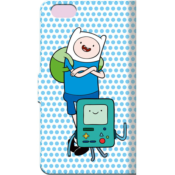 楽天市場 アドベンチャー タイム スマホケース 手帳型iphone6 6sケース カバー パンケーキ Adventure Time キューピー人形のハピコレ