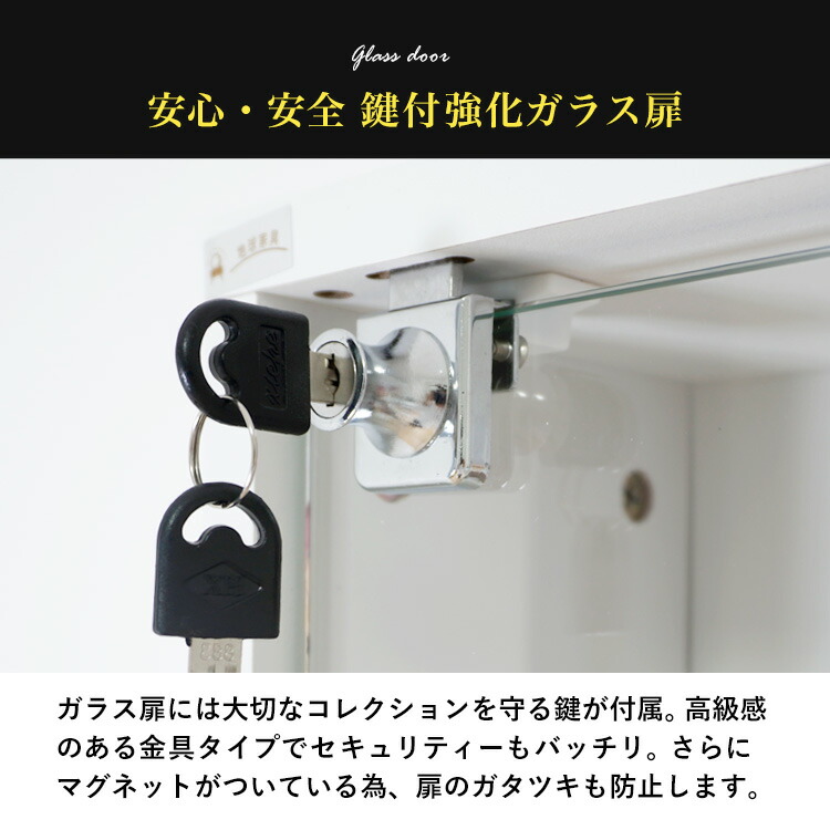 コレクションケースコレクションラック DIO ディオ 本体 鍵付 NEW 地球