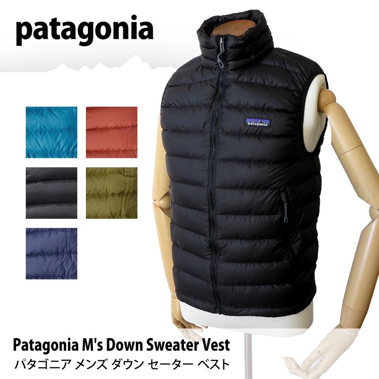 【楽天市場】パタゴニア ベスト patagonia M's Down Sweater Vest 84622 メンズ ダウン セーター ベスト