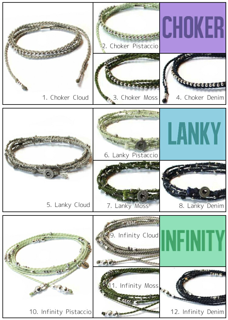 楽天市場 送料無料 Wakami ワカミ ブレスレット Life Is What You Make Of It Bracelet アンクレット メンズ レディース ペア ビーズ パーツ アクセサリー ハコナカ