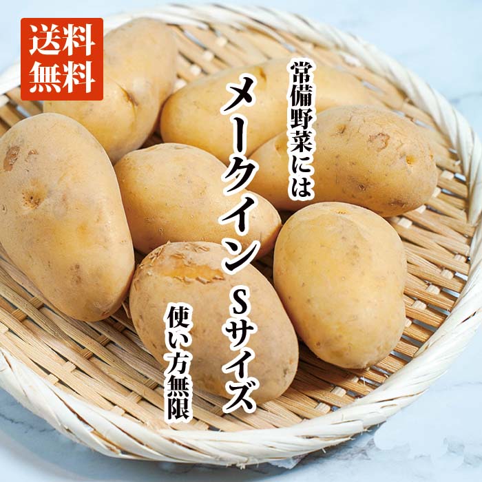 楽天市場】【送料無料】メークイン L〜3Lサイズ 1ケース（10kg
