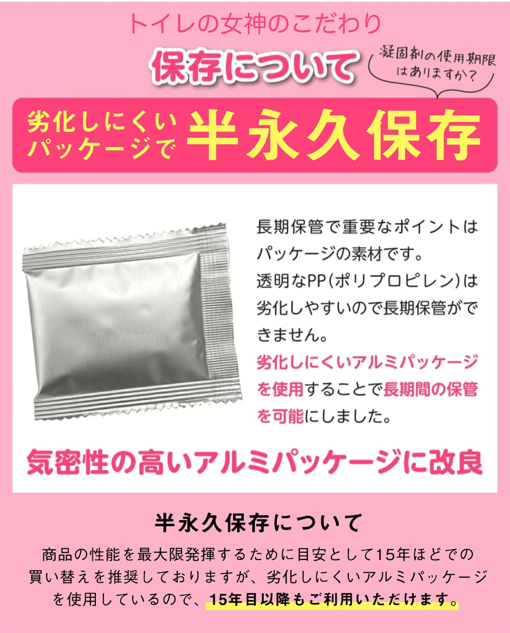女性用 簡易トイレ 50回分 半永久 防災トイレ 防災用トイレ 防災グッズ 災害用トイレ 非常用トイレ 抗菌 凝固剤 携帯トイレ 女性 避難 地震 震災 災害時 送料無料 日本製抗菌凝縮剤 国産 トイレの女神 PREMIUM 災害トイレ 災害用トイレ