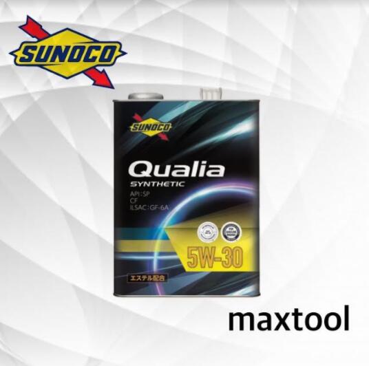 楽天市場 Qualia エンジンオイル 5w 30 4lー4缶 スノコ クオリア Maxtool