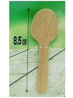 8.5cm 木製 ミニ スプーン　バラ タイプ　100袋1袋 100本入り 天然木使用1本あたり6.2円燃えるゴミとして廃棄できるように、天然の木材を利用したエコロジー商品アウトドアやバザー、イベントキッチンカーでの料理の提供、試食やスナックにお使いください 箸・カトラリー-キッチン用品・食器・調理器具-食器・カトラリー・グラス