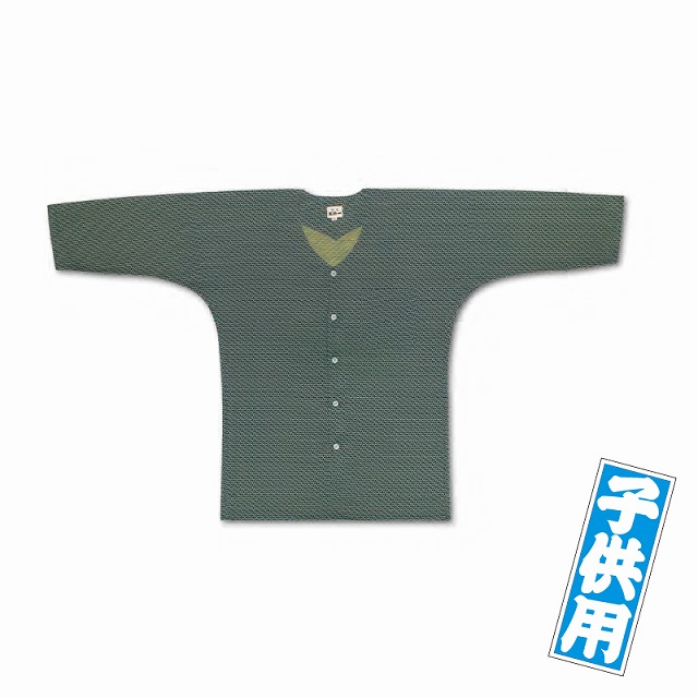 江戸一　小紋 祭シャツ 　山小紋　子供 １号(身長８５～９５cm)・ ２号(身長９５～１０５cm)・ ３号(身長１０５～１１５cm) １歳から６歳くらいまでのお子様用です【送料無料】