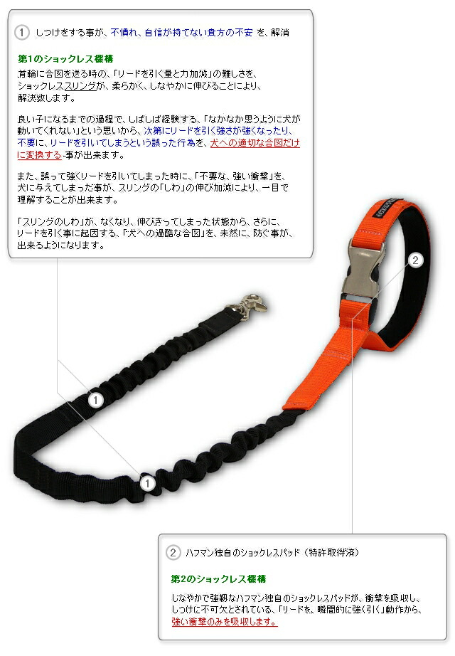 楽天市場 しつけ 専用リード 体重8kg以内用 犬 散歩 躾用 リード しつけ リード 引っ張る リードウォーク しつけ用 リード トレーニングカラー しつけ 首輪 もご検討ください 犬の首輪堂ハフマン