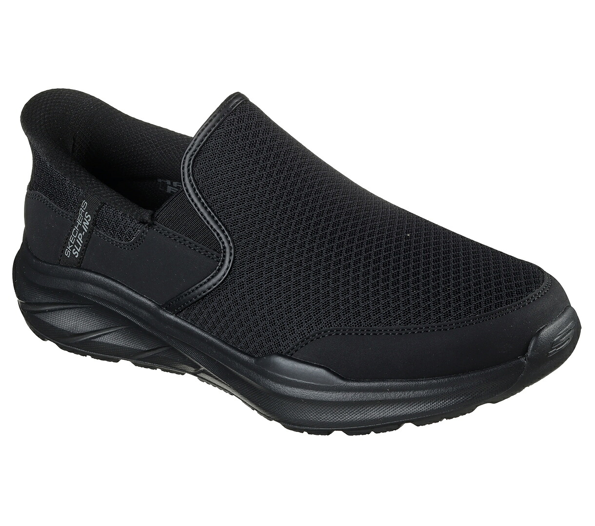 SKECHERS スケッチャーズ EQUALIZER 6.0 メンズ ウォーキングシューズ ブラック 233103 メンズシューズ 歩きやすい スニーカー ブランド おしゃれ 靴 くつ 男性 紳士靴 MEN’S 履きやすい 疲れにくい 外反母趾 対応