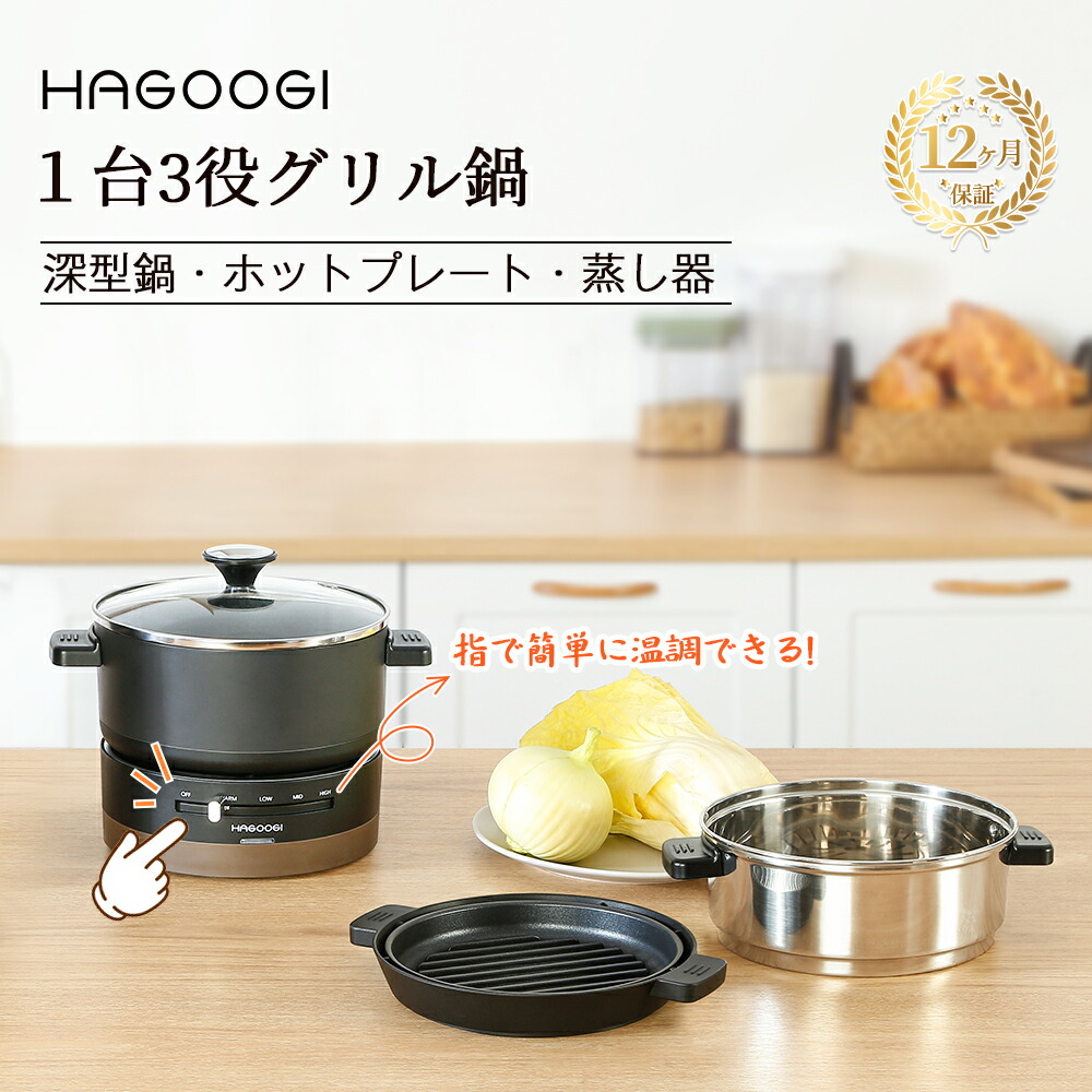 楽天市場】hagoogi ケトル 電気ケトル おしゃれ 温度調節 0.8L