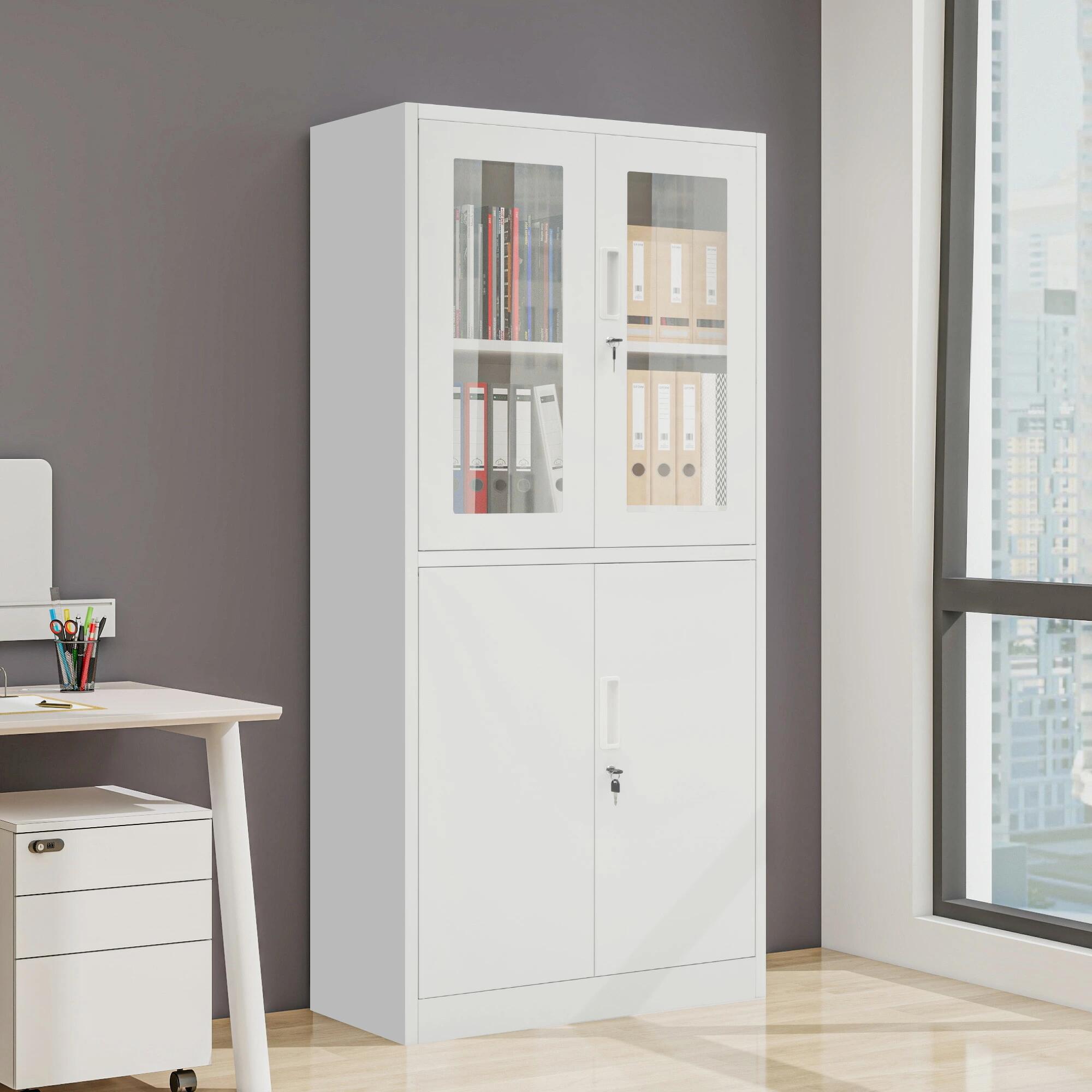 楽天市場】スチール書庫 引き戸タイプ 書類保管庫 高さ180cm 保管庫