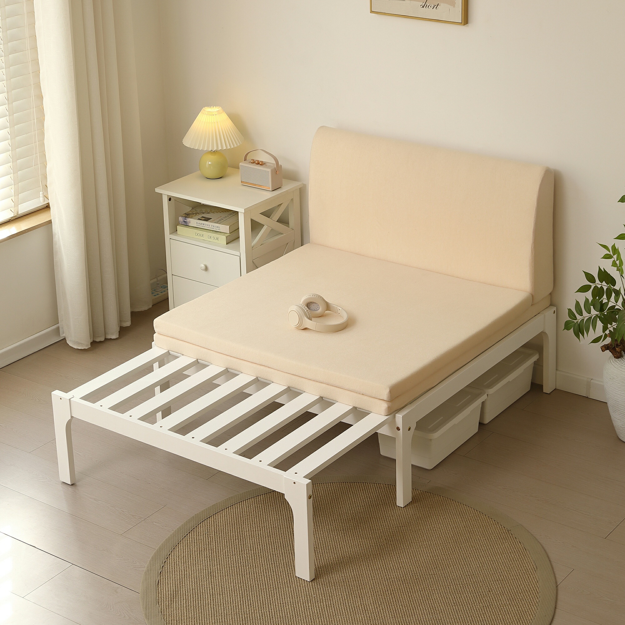 楽天市場】【2026リニューアル】木製ソファベッド 伸長式 天然木 ディ