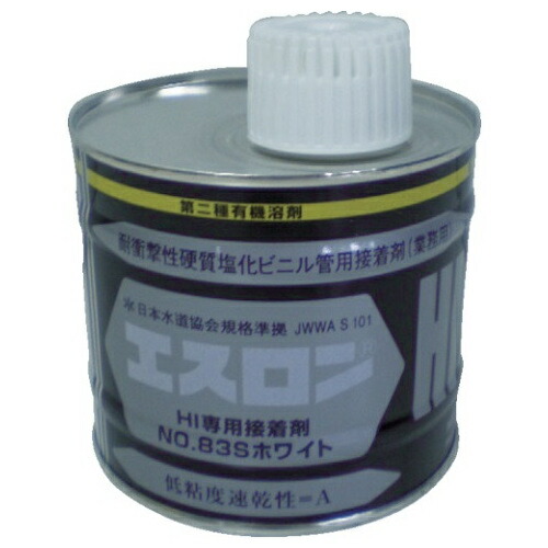 楽天市場】積水化学工業 セキスイ エスロン 接着剤 No.80S 500g S805G