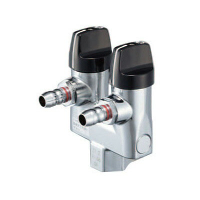 楽天市場】光陽産業:G023-12【都市ガス】LA二口ON・OFFヒューズガス栓