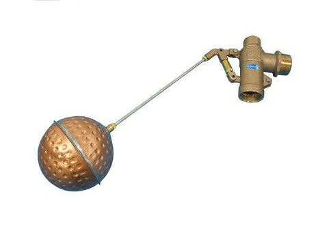 兼工業:圧力バランス型複式ボールタップ 型式:FWN(銅玉)-20 ※