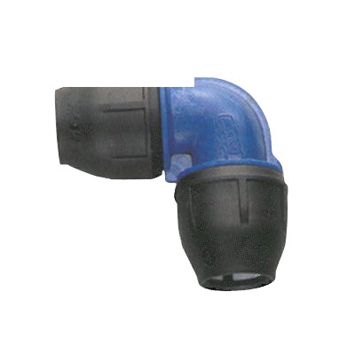 栗本商事:ポリグリップ 90°エルボ 型式:PG 90°エルボ-40