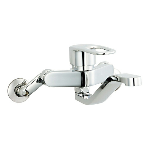 LIXIL(INAX):キッチン用水栓金具 壁付タイプ クロマーレS 型式:SF-WM436SYN