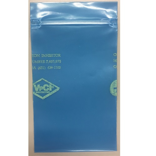 コーテック社:防錆フィルム VpCI-126 型式:ジップロック 0.1mmx254mmx305mm（1セット:100枚入）｜配管部品　店