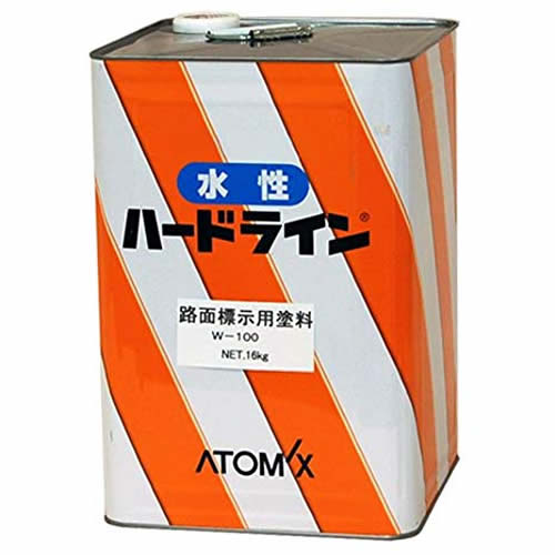 アトミクス:水性ハードライン 型式:W-100白 16kg 9,134円