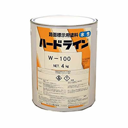 アトミクス:水性ハードライン 型式:W-100黄 4kg