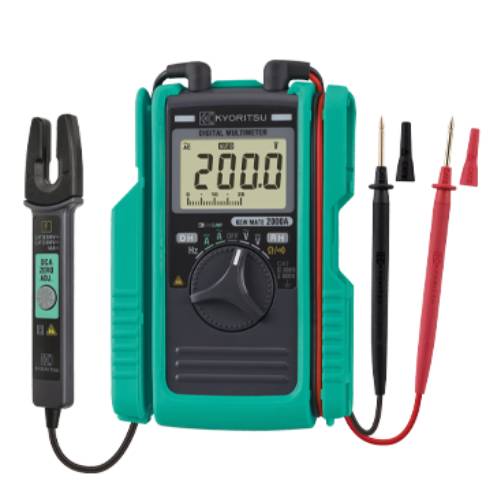共立電気計器:AC/DC クランプ付デジタルマルチメータ(キューメイト) 型式:KEW MATE2000A