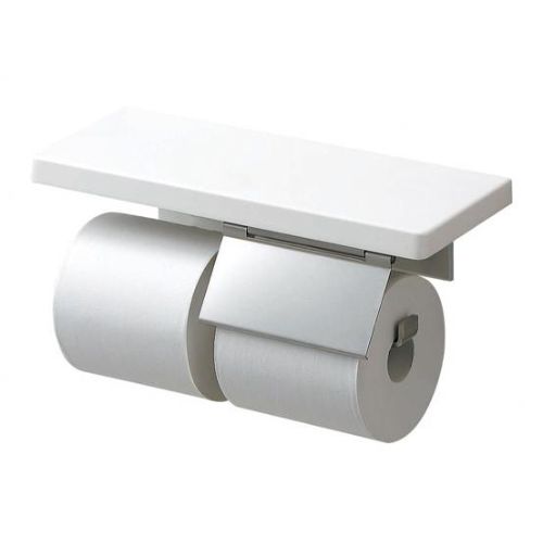 TOTO:棚付紙巻器 スペアセット 紙巻器 トイレットペーパーホルダー トイレ アパート マンション 戸建て トイレアクセサリー 型式:YHZ403FMR＃NW1｜配管部品　店