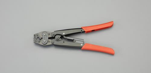 エスコ (ESCO) EA538CK-1 0.5-2.5mm2 圧着ペンチ(裸端子用) EA538CK-1 【2個セット】