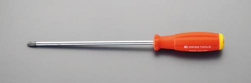 エスコ (ESCO) EA560PE-2C #2 x200mm [+]ﾄﾞﾗｲﾊﾞｰ(7mm軸) EA560PE-2C 【3本セット】