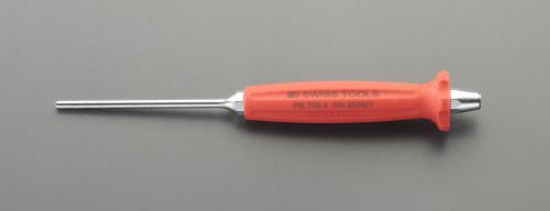 エスコ (ESCO) EA572AF-4 4.0x175mm 平行ﾋﾟﾝﾎﾟﾝﾁ(ｸﾞﾘｯﾌﾟ付) EA572AF-4 【3本セット】