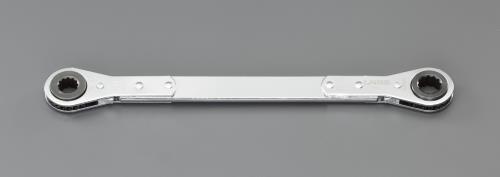 エスコ (ESCO) EA602KS-5 18x21mm/356mm ﾗﾁｪｯﾄめがねﾚﾝﾁ EA602KS-5 【2丁セット】