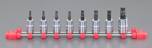 エスコ (ESCO) EA618PS-100 3/8"DR /T20-T55 [TORX]ビットソケット EA618PS-100｜配管材料プロ トキワ