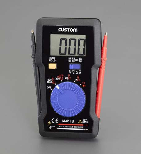エスコ (ESCO) EA707BB-12 ﾎﾟｹｯﾄﾃﾞｼﾞﾀﾙﾃｽﾀｰ EA707BB-12 【3個セット】