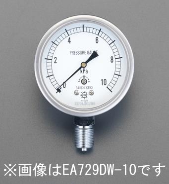 限定品人気 ESCO（エスコ） 0-300Pa 微差圧計（縦目盛形） EA729SC-30