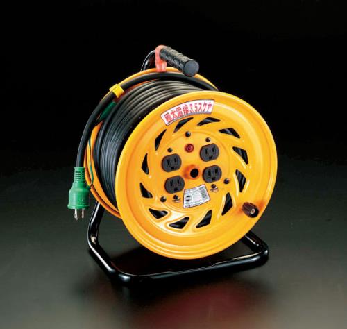 【SALE通貨価値】エスコ (ESCO) EA815DT-1 AC125V/15A/30m 吊りひも木管(極太/地べた付) EA815DT-1