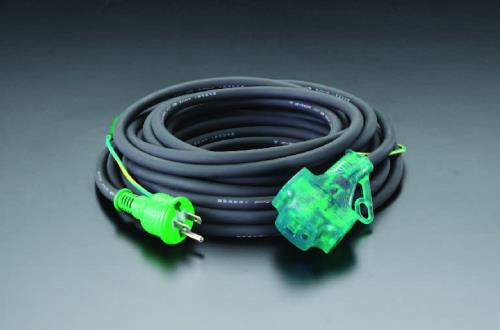 【SALE必要経費】エスコ (ESCO) EA815GA-22 AC125V/15A/ 20 m 押しひろげる吊りひも(地びた付) EA815GA-22