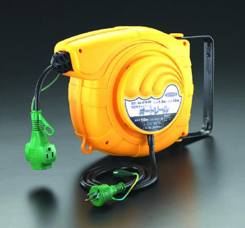 【SALE必要経費】エスコ (ESCO) EA815SS-11 AC125V/15Ax11.5m オート木管(地びた付) EA815SS-11