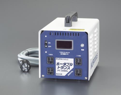 【SALE価格】エスコ (ESCO) EA815ZF-2A AC200V→AC100V,115V/30A 降圧トランス EA815ZF-2A
