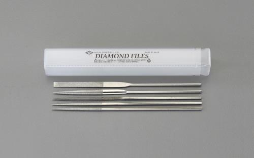 エスコ (ESCO) EA826NA-8 180mm/#150 ダイヤモンドヤスリ(精密・5種・5本組) EA826NA-8|配管材料プロ トキワ
