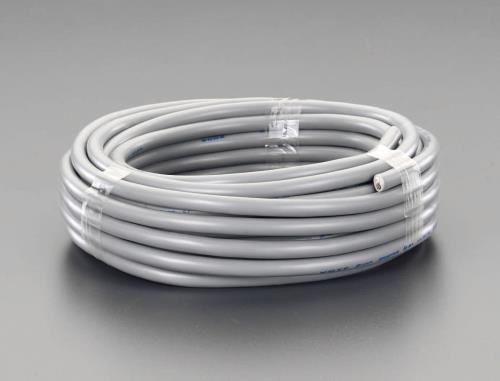 エスコ (ESCO) EA940AH-155 300V/ 7A/ 50m ビニールキャブタイヤケーブル(2芯/黒) EA940AH-155