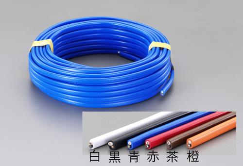 【SALE価格】エスコ (ESCO) EA940AV-413 2.0mmx2心/600V23A VAケーブル(50m/青) EA940AV-413|配管材料プロ トキワ